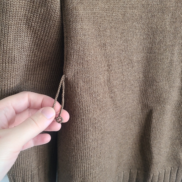 Bannana Republic Merino Wool Cardigan Open Front Sweater Extra Fine Italian Wool - Picture 4 of 7